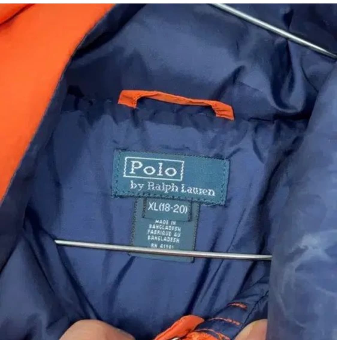 폴로랄프로렌 오렌지패딩 상품이미지4