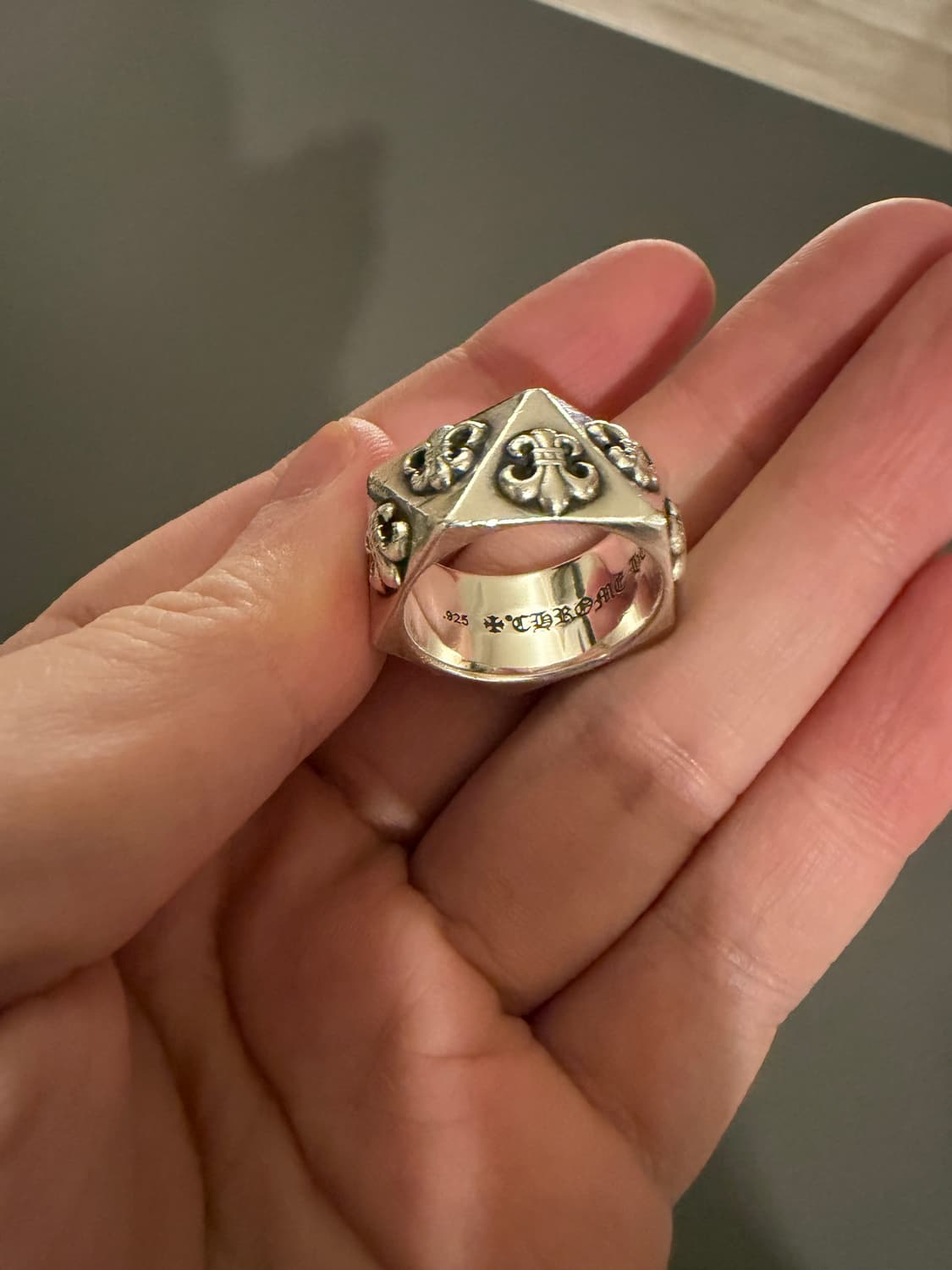 (정품) 크롬하츠 bs 펜타곤링 20호 상품이미지4