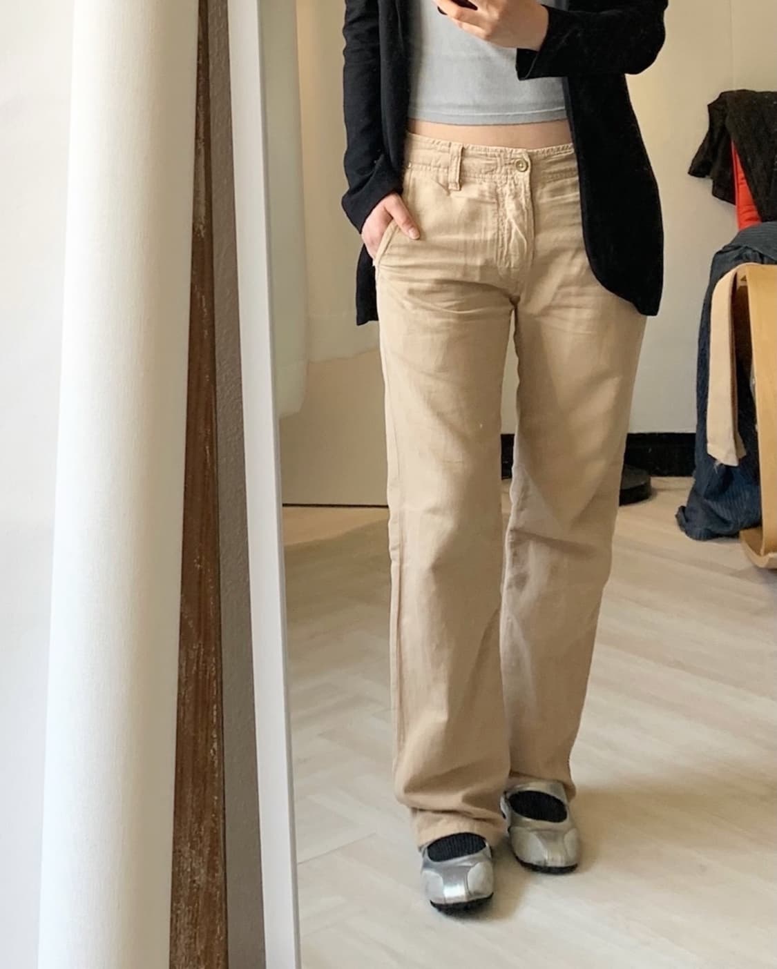 [DIESEL] “beige light cotton pants” 상품이미지6