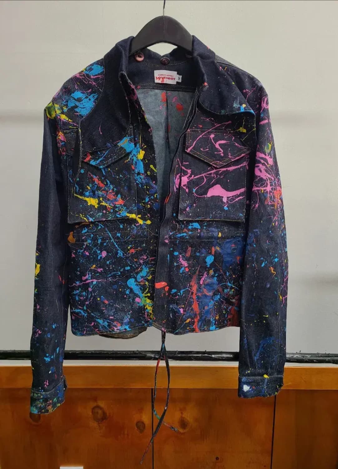 찰스제프리 러버보이 페인팅 데님 자켓 상품이미지4