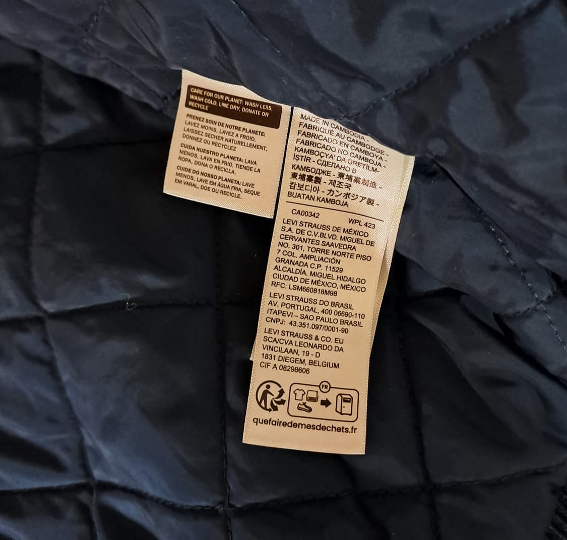 (택포) 리바이스 테님 후드 집업 B122 상품이미지8