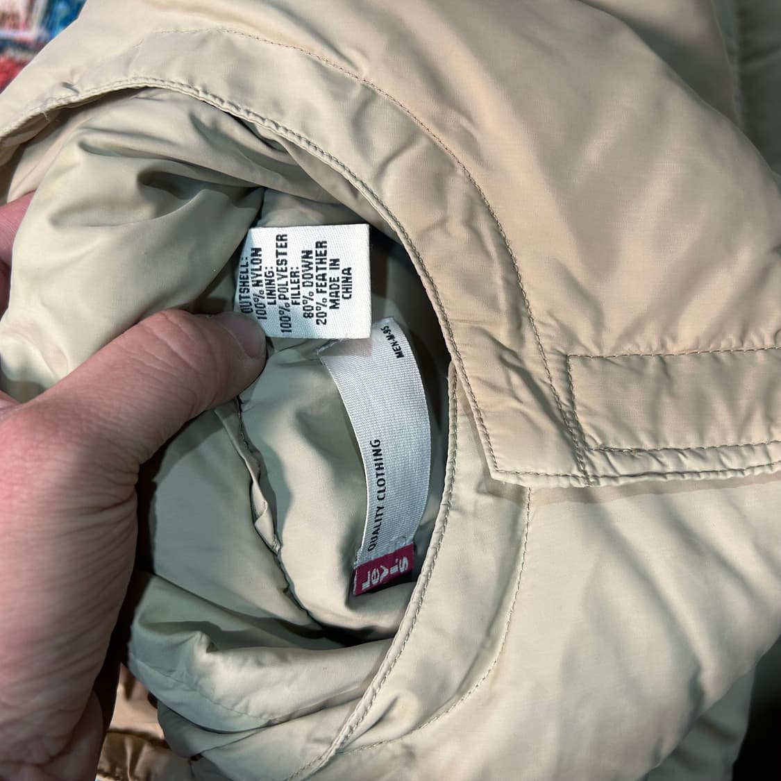 [L] 리바이스 덕다운 푸퍼 패딩 상품이미지6
