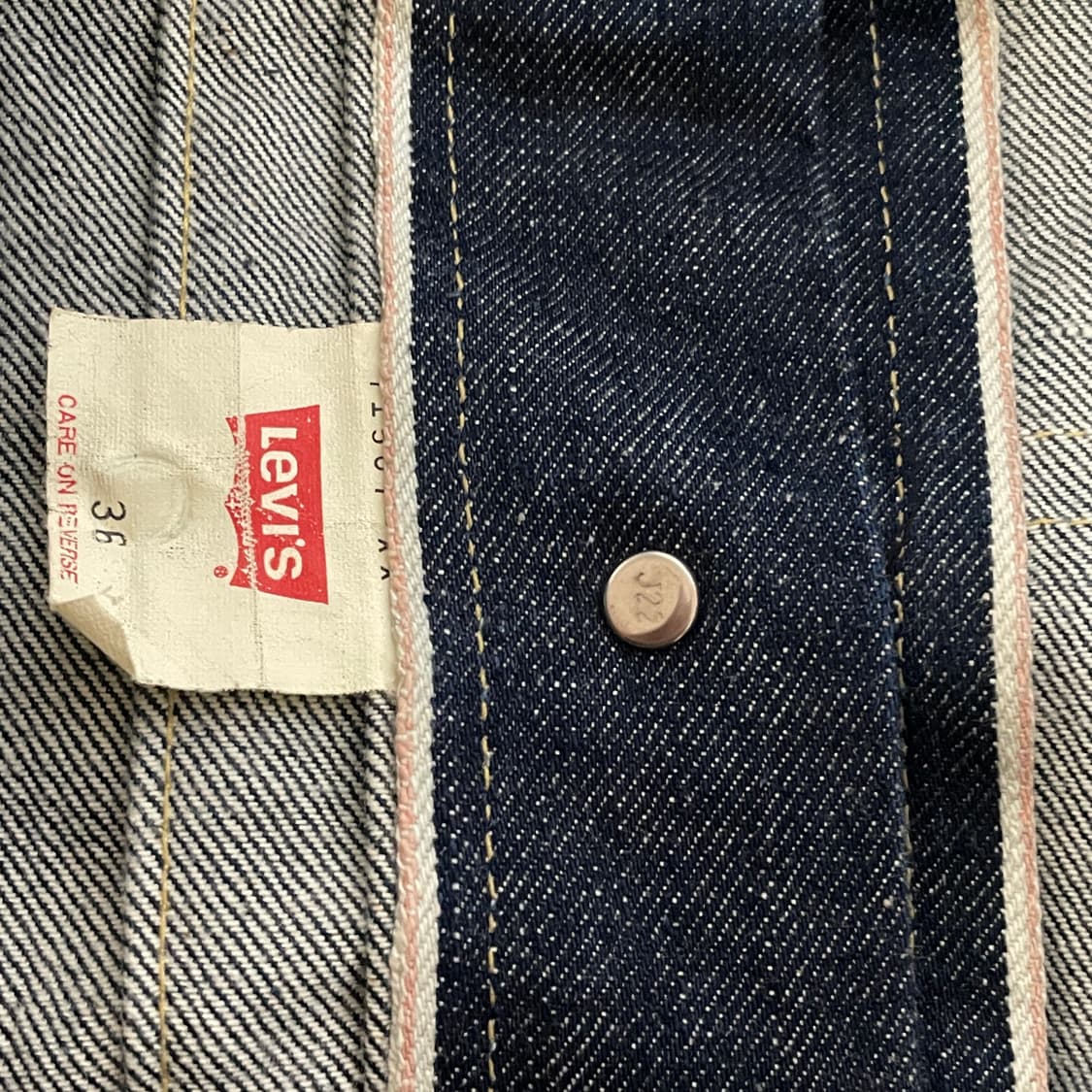 리바이스 507 데님 트러커 자켓 재팬 상품이미지6