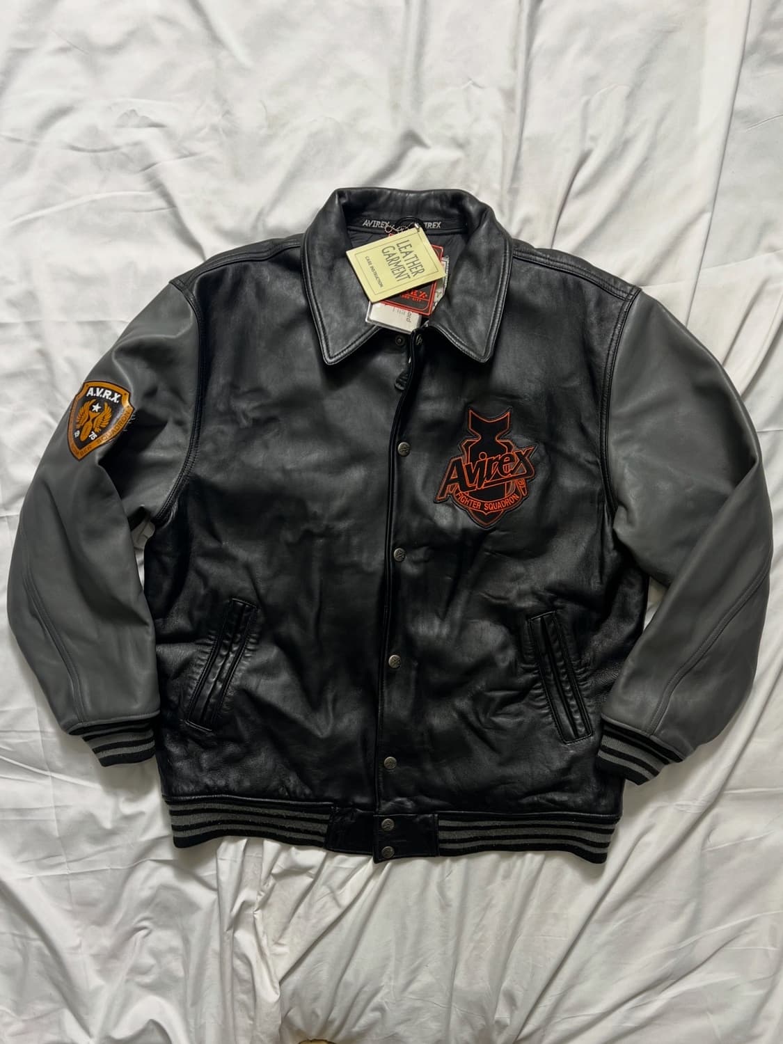 아비렉스 75주년 가죽자켓 상품이미지1