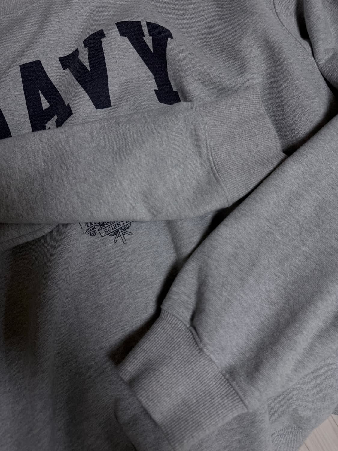 유니폼브릿지 네이비 맨투맨 그레이 상품이미지3