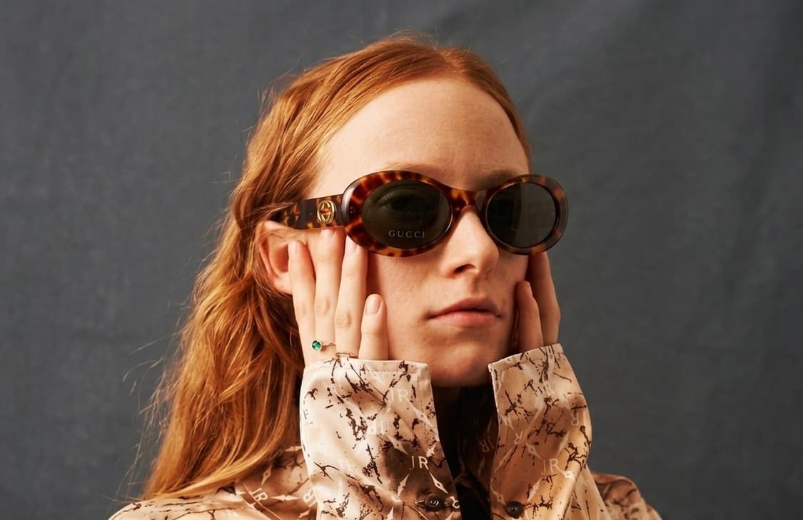 vintage gucci  GG2400 오벌 선글라스 /톨토이즈 상품이미지1