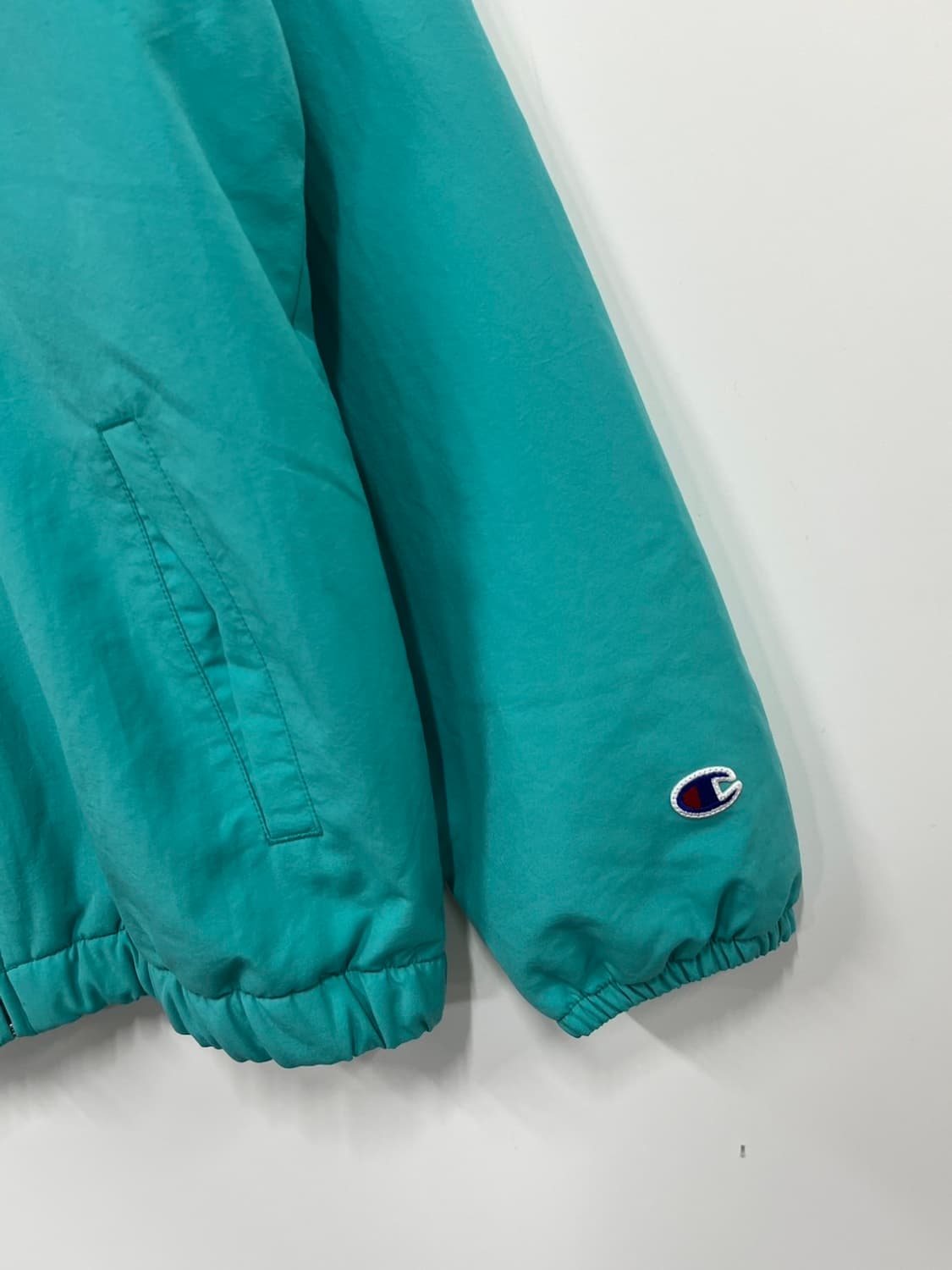 챔피온 투 블록 배색 올드스쿨 바람막이 상품이미지3