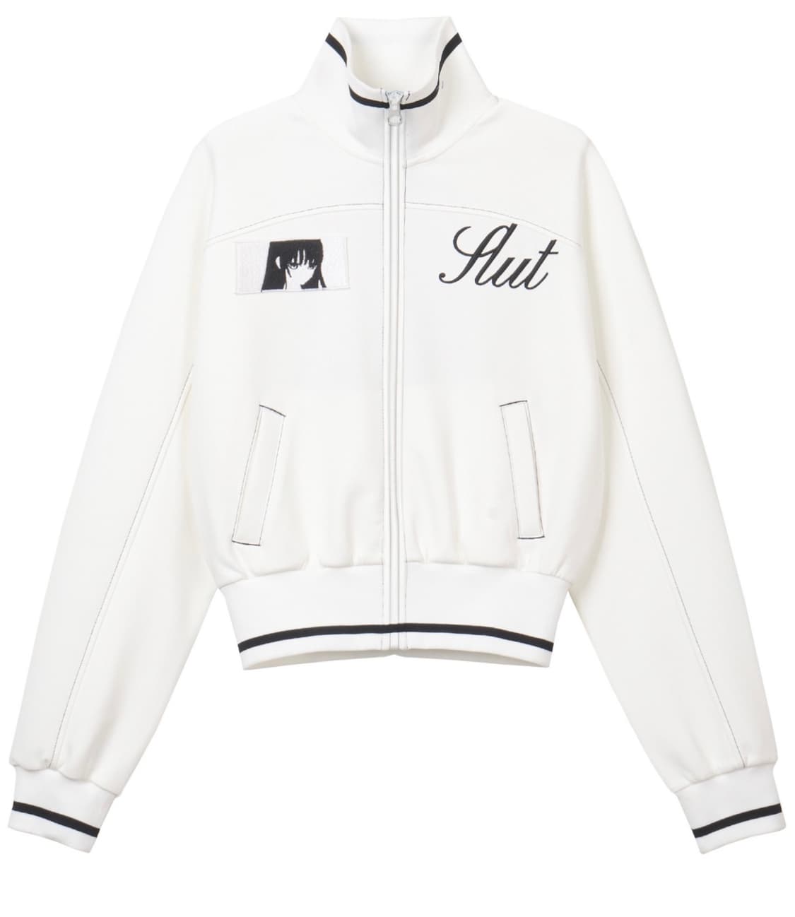 본네 bonnae 트랙 자켓 화이트 사이즈 3 상품이미지1