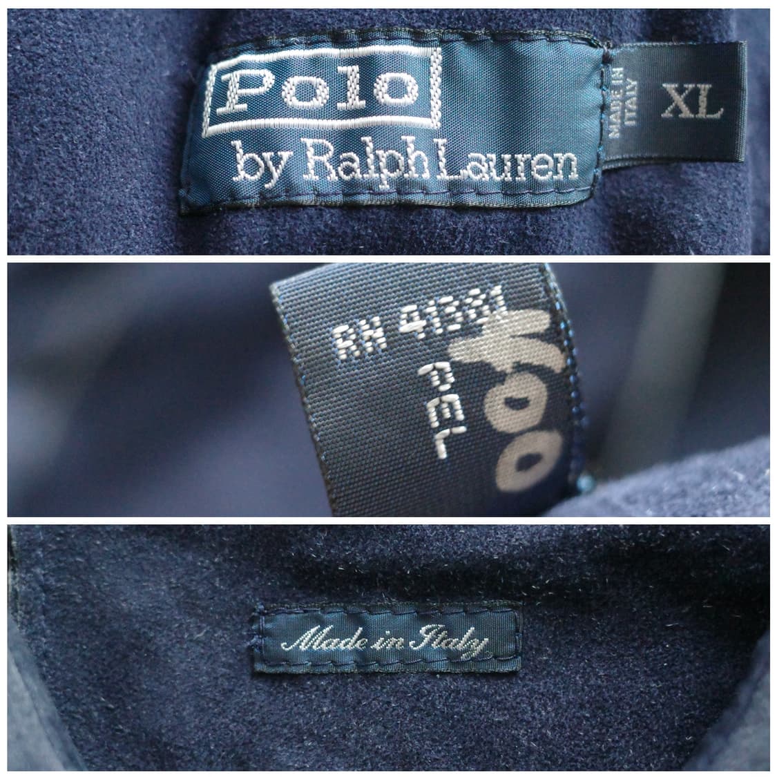 폴로 랄프로렌 이태리제 스웨이드 사파리 자켓 XL 상품이미지6