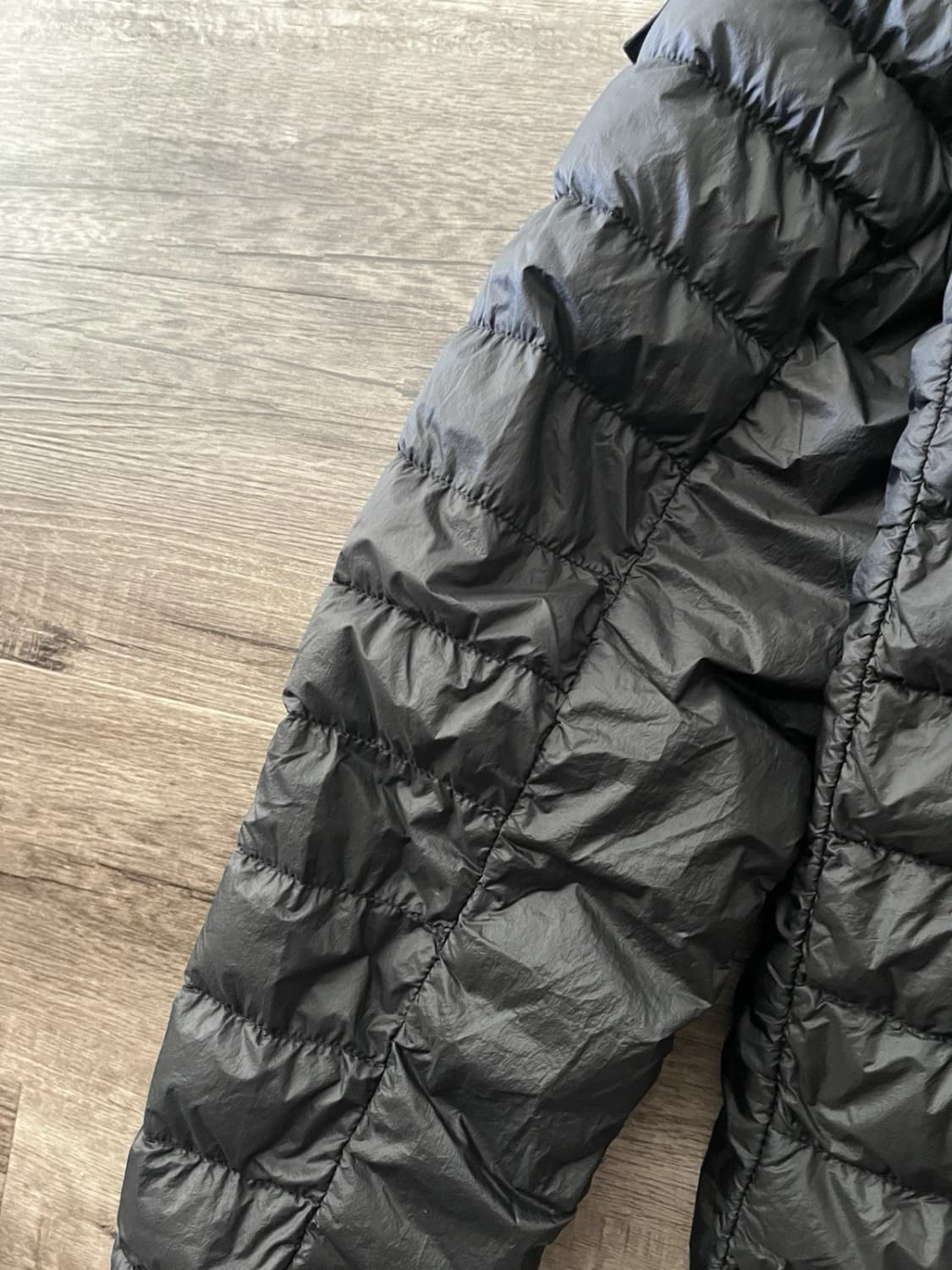 2XL 스톤아일랜드 마이크로얀 가먼트다이드 룸우븐 경량패딩 상품이미지7