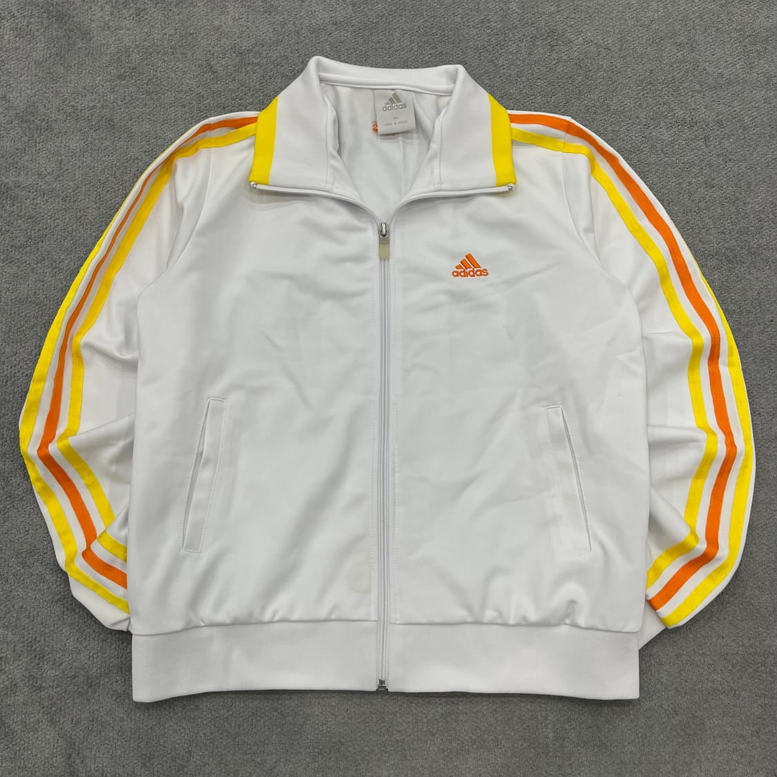 95 아디다스 화이트 배색 져지 트랙탑 상품이미지1