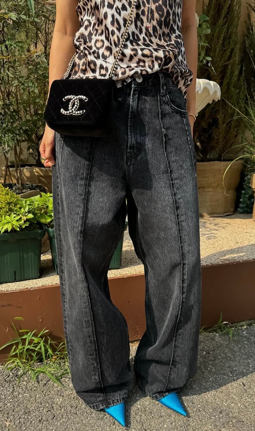 넘버프로젝트 데님 와이드팬츠 (55사이즈) 상품이미지3