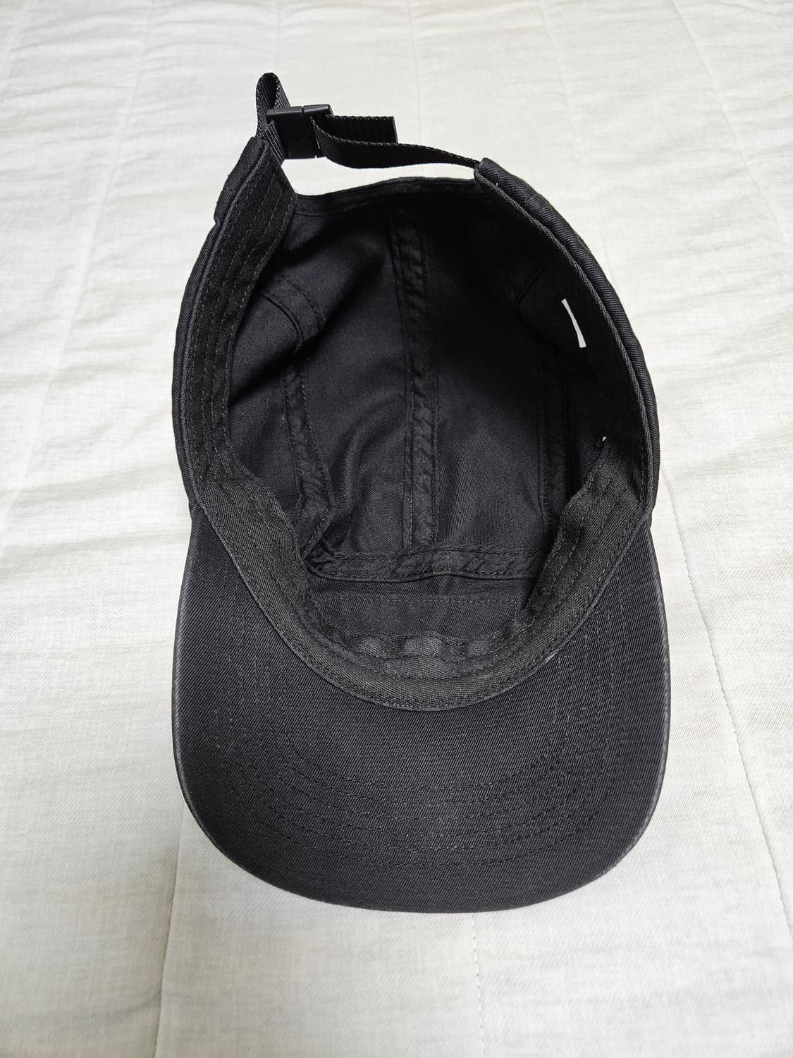 24ss 슈프림 워시드 치노 트윌 캠프캡 블랙 상품이미지4