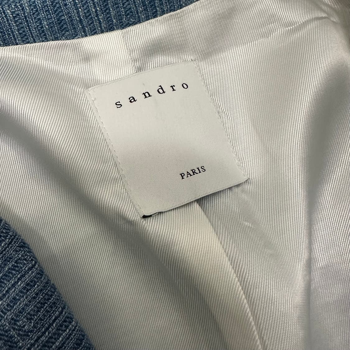 SANDRO 산드로 여성 블루 자켓 상품이미지9