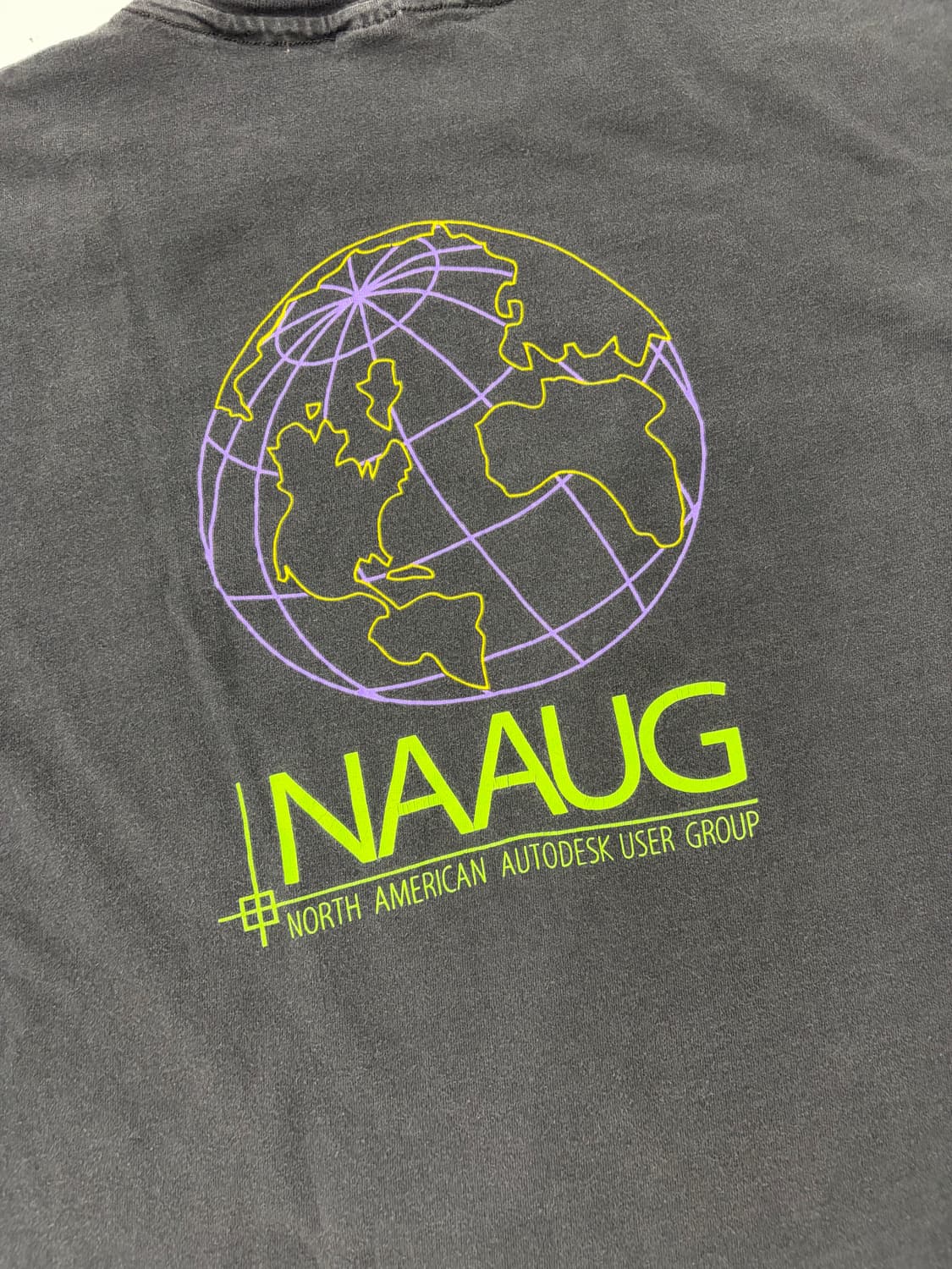 90s NAAUG Tee (black) 상품이미지6