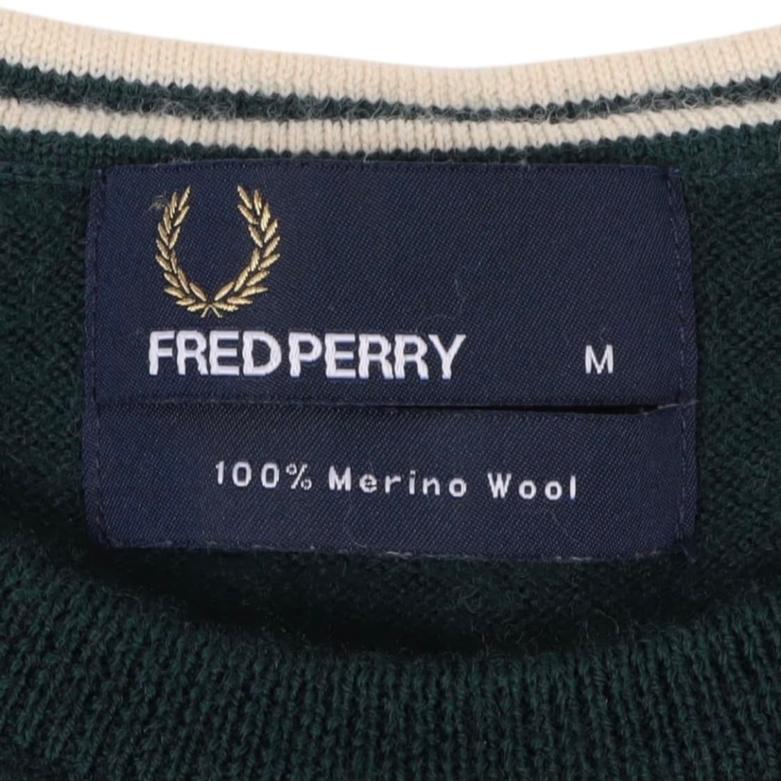 [급처]프레드 페리 울 니트 M사이즈 상품이미지6