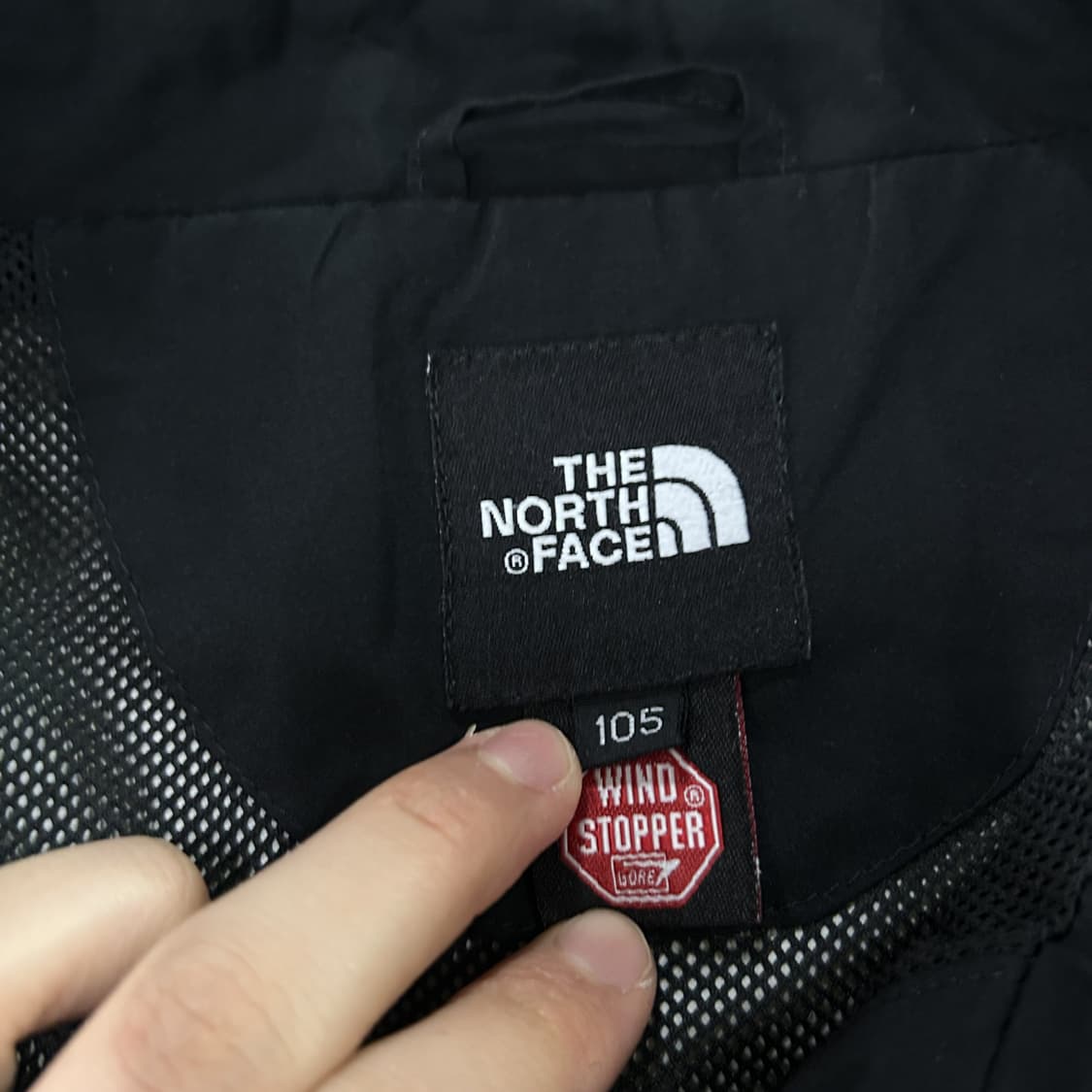 노스페이스 바람막이 블랙 XL 상품이미지2