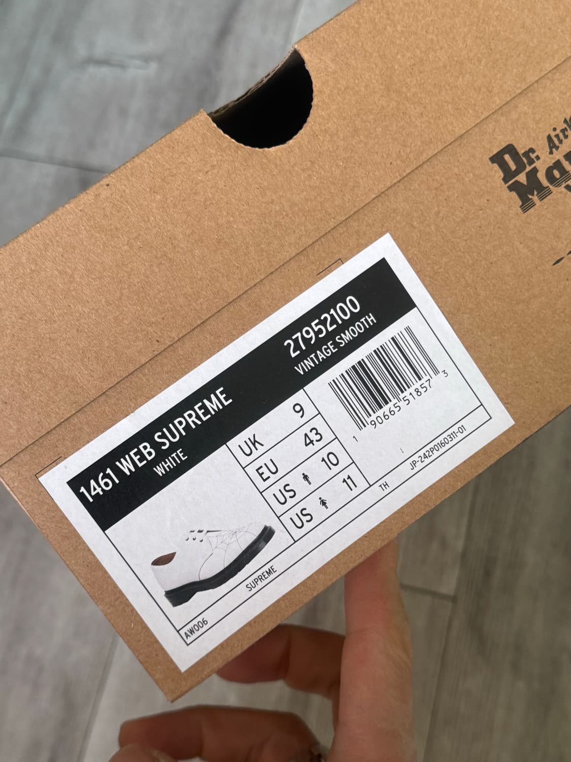 슈프림 스파이더웹 닥터마틴 280 상품이미지7