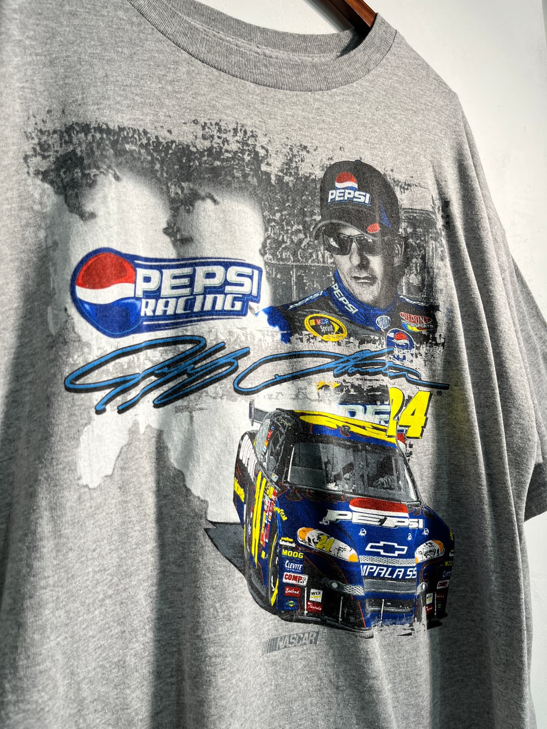 Pepsi 팹시 레이싱 티셔츠 2XL 상품이미지7