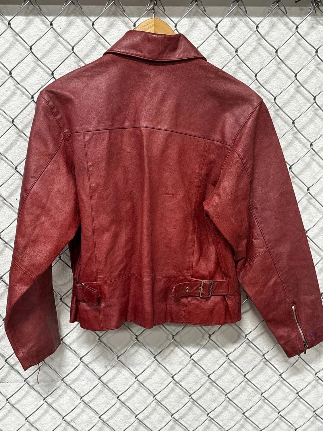 올드 갭 레더 집업 자켓 상품이미지3