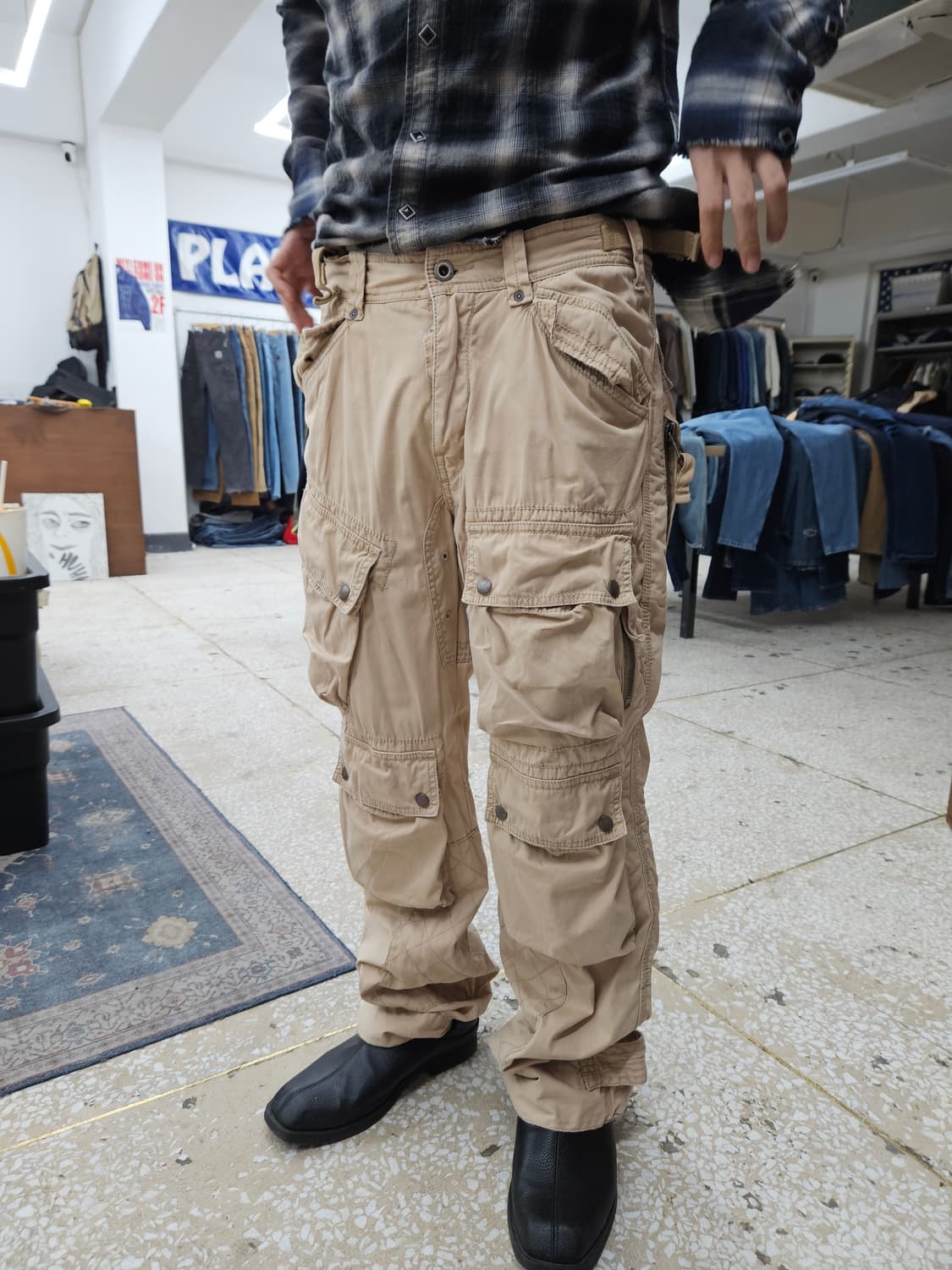 폴로 랄프로렌 트레비스 스캇 카고 멀티포켓 팬츠 31 상품이미지8