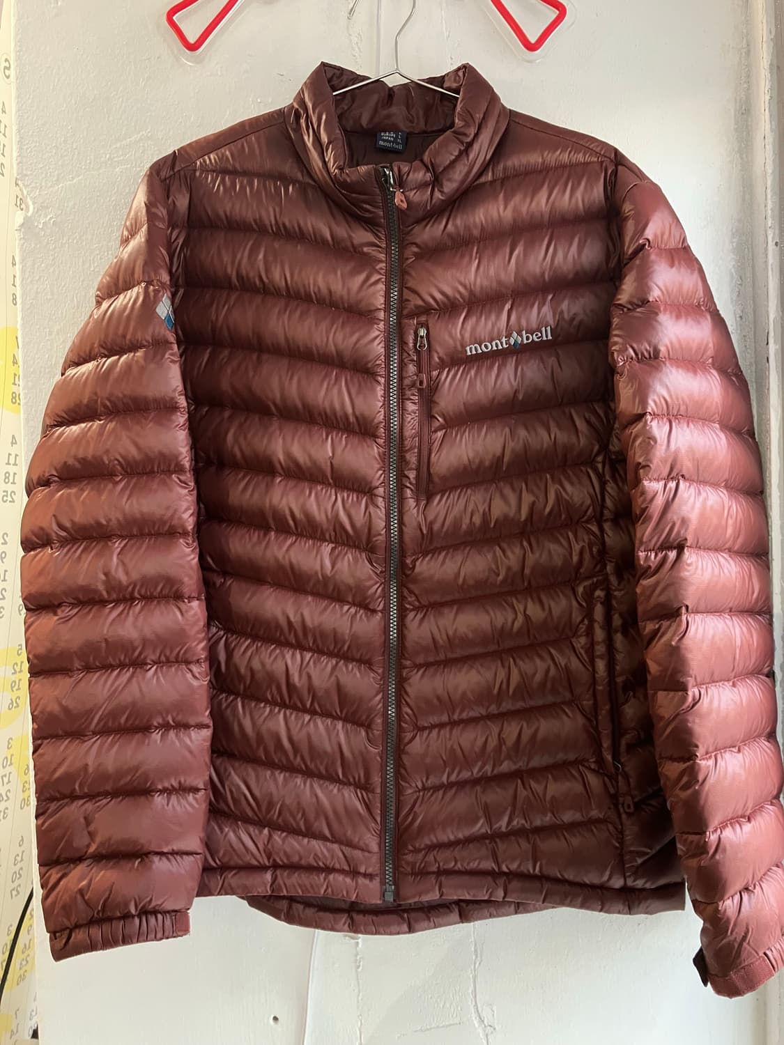 몽벨 경량 패딩 XL 다크 헤나 상품이미지1