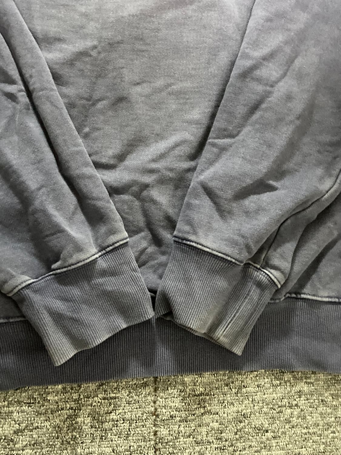 디스이즈네버댓 네이비 맨투맨 L 상품이미지5