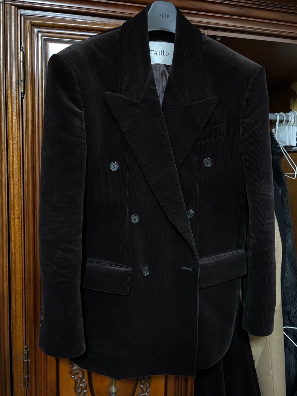 타일레/ARMAND TAILORED 자켓/다크 브라운 상품이미지4