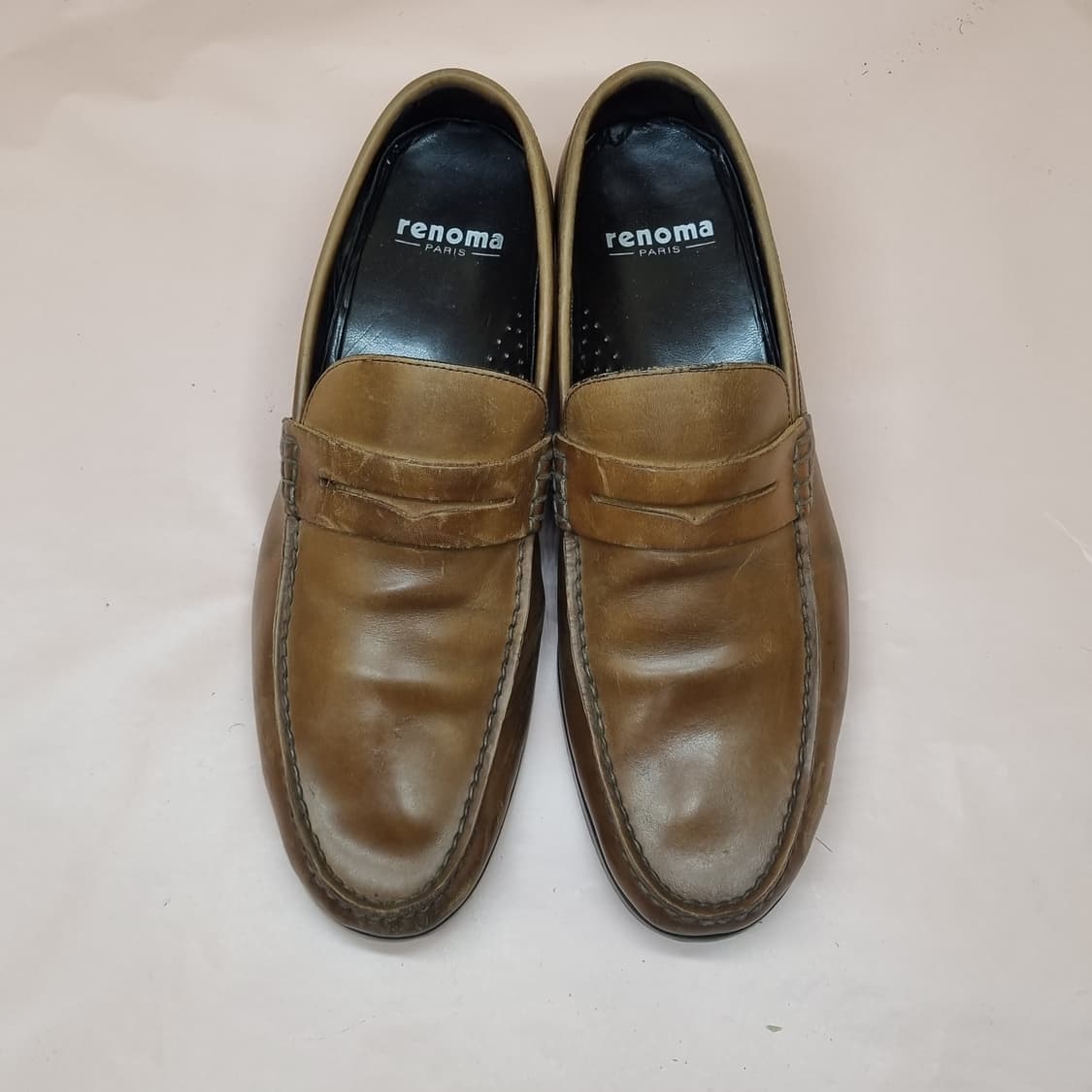 레노마 남성가죽로퍼 실사이즈265 상품이미지2