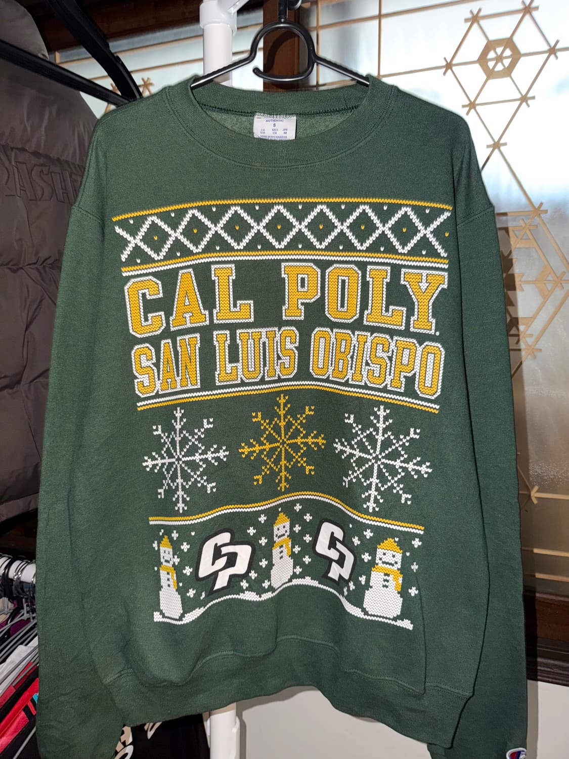 챔피온 유니버시티 크리스마스 스웻셔츠 기모 맨투맨 상품이미지3