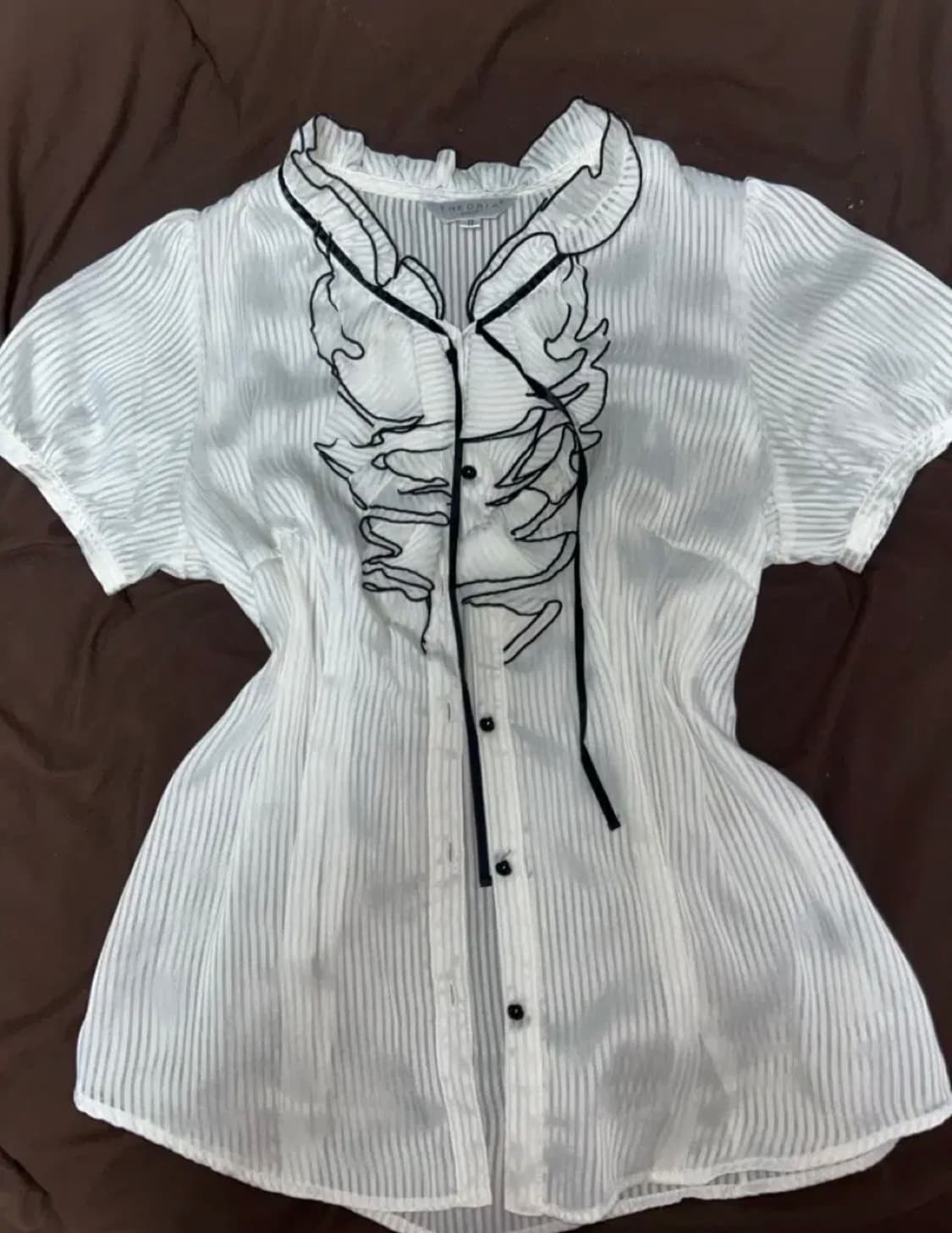 긱시크 갸루 빈티지 블라우스 상품이미지1