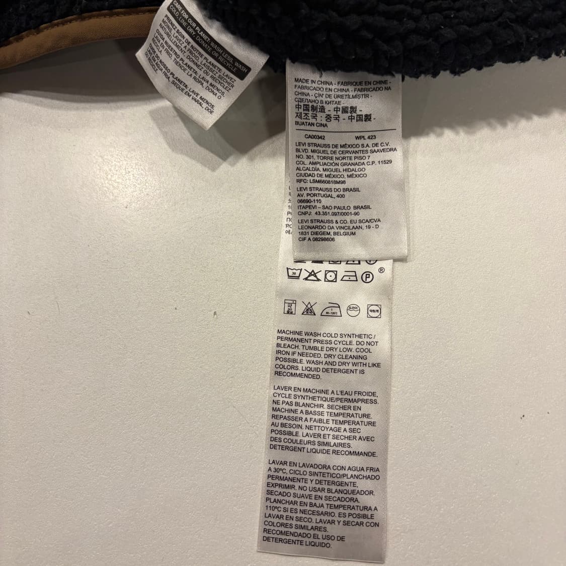 [M] 리바이스 카키 유틸리티 포켓 베스트 B237 상품이미지9