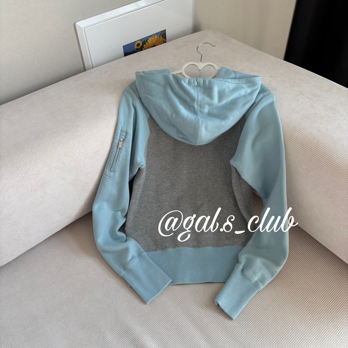 Nike soda gray hood zip-up 나이키 후드집업 상품이미지4