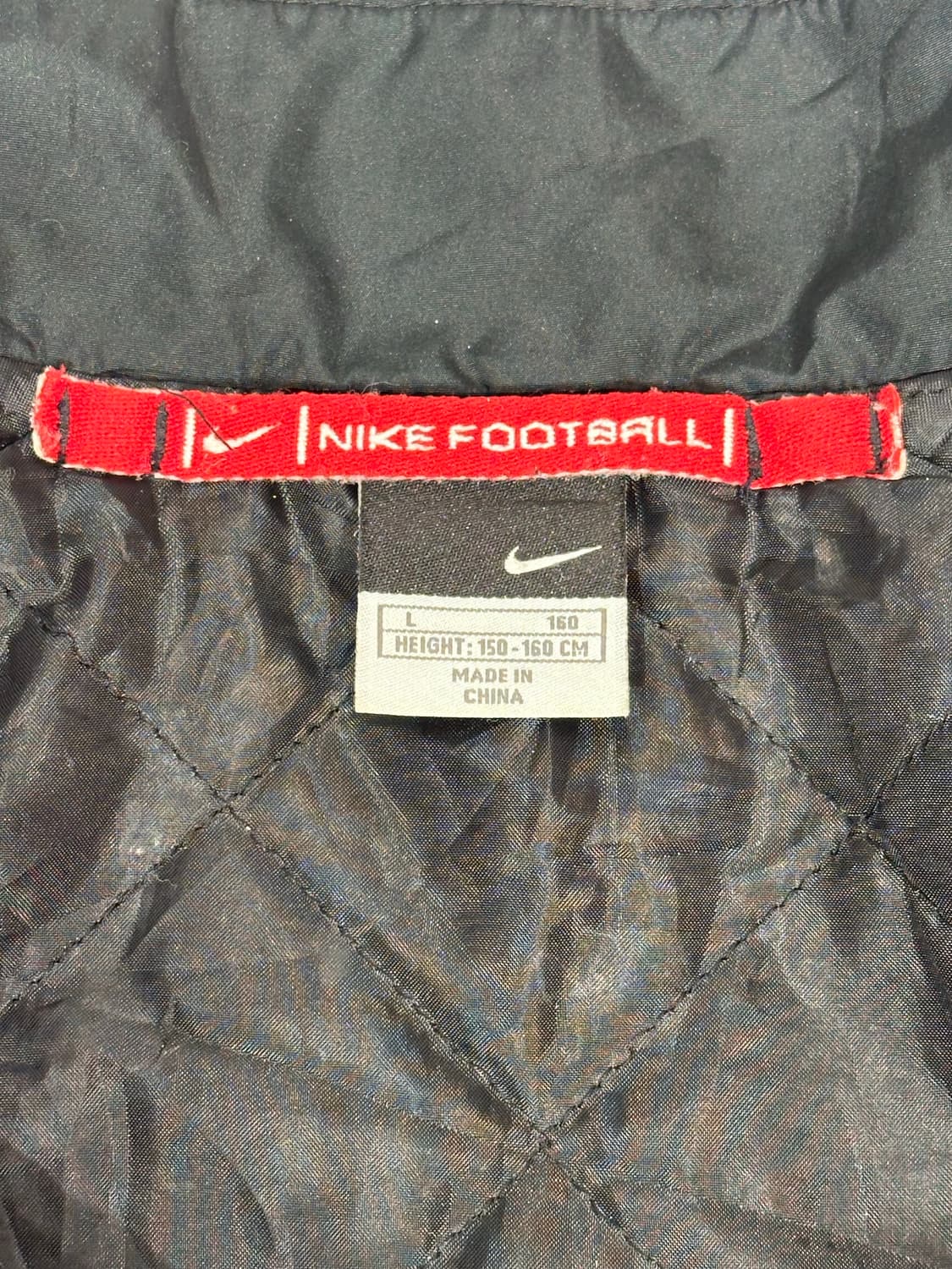 00s 나이키 블랙 빅 로고 올드스쿨 바람막이 자켓 L 상품이미지7