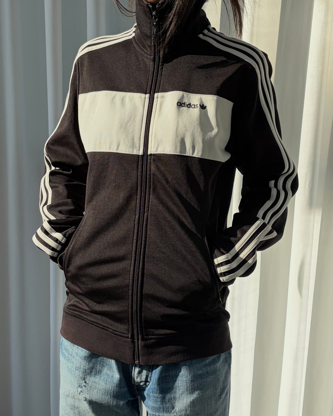 [S]아디다스 베켄바우어 오레오 흰검 트랙탑 져지 상품이미지1