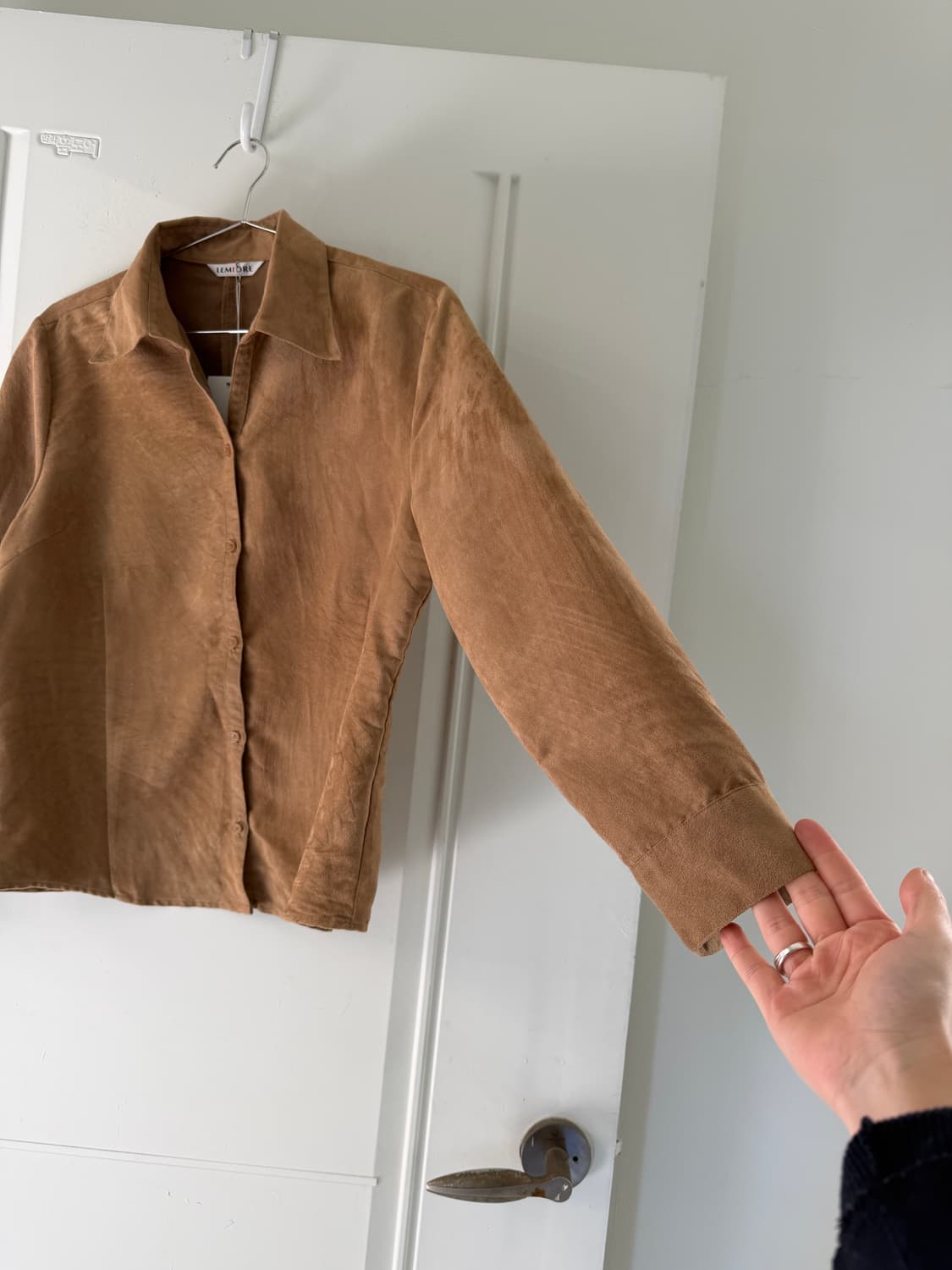 일본빈티지 웨스턴 스웨이드셔츠 상품이미지6