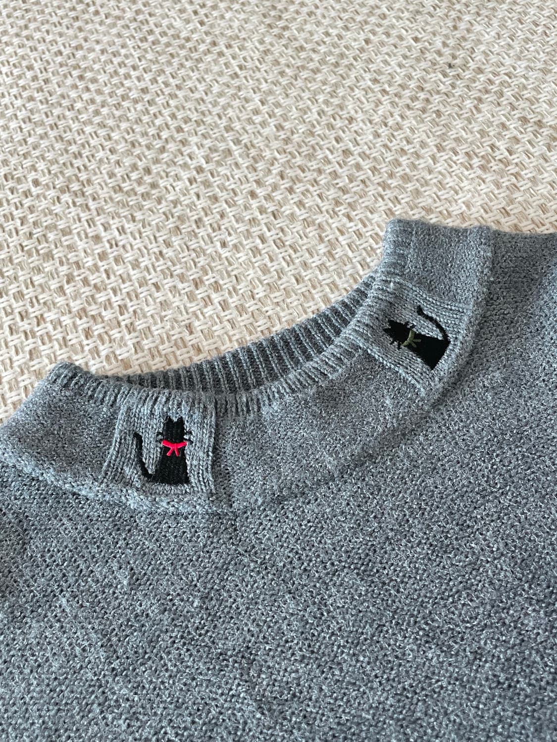 고양이 니트 상품이미지2