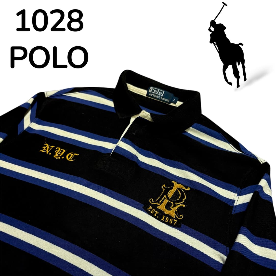 폴로 버건디 빅포니 럭비티 카라 롱슬리브 L 상품이미지4