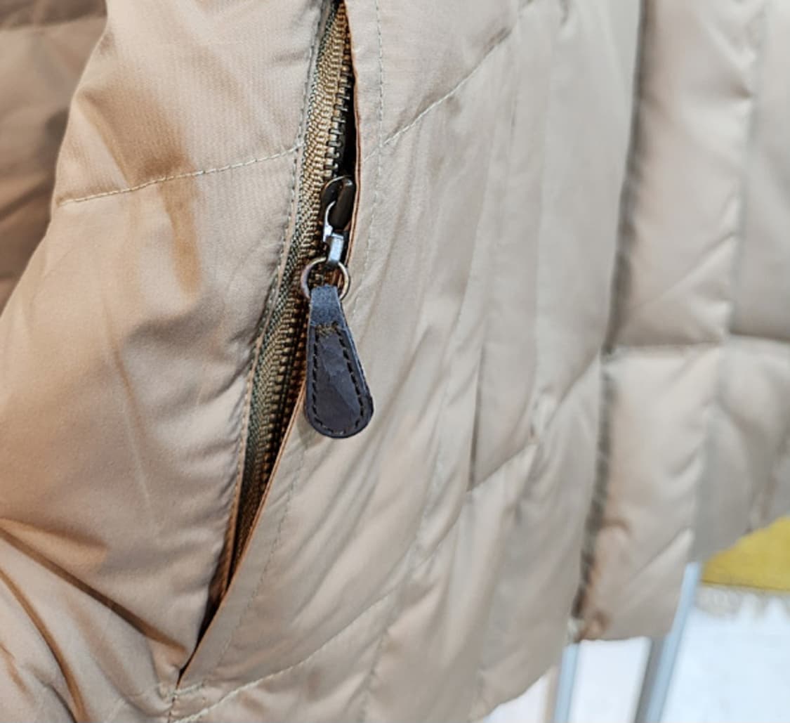 eddie bauer 에디 바우어 베이지 구스 다운 점퍼 상품이미지6