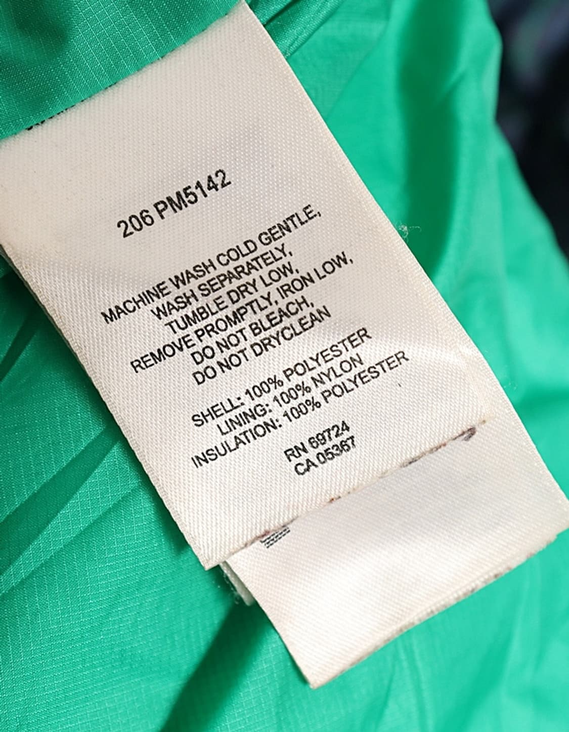 콜럼비아 체크 후드패딩 상품이미지7