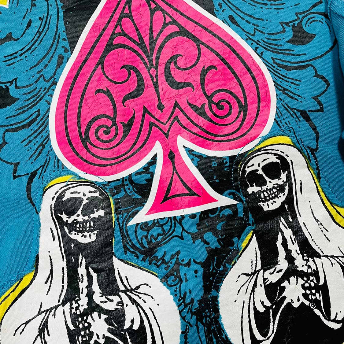 Blac Label Y2K Skulls Spades Jacket 상품이미지8