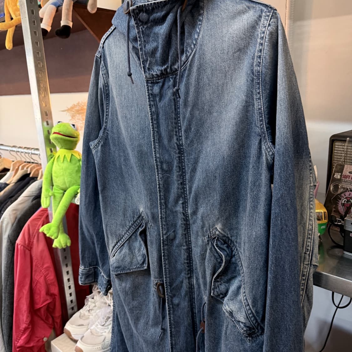 존불 M51 데님 피쉬테일 파카 야상 상품이미지2