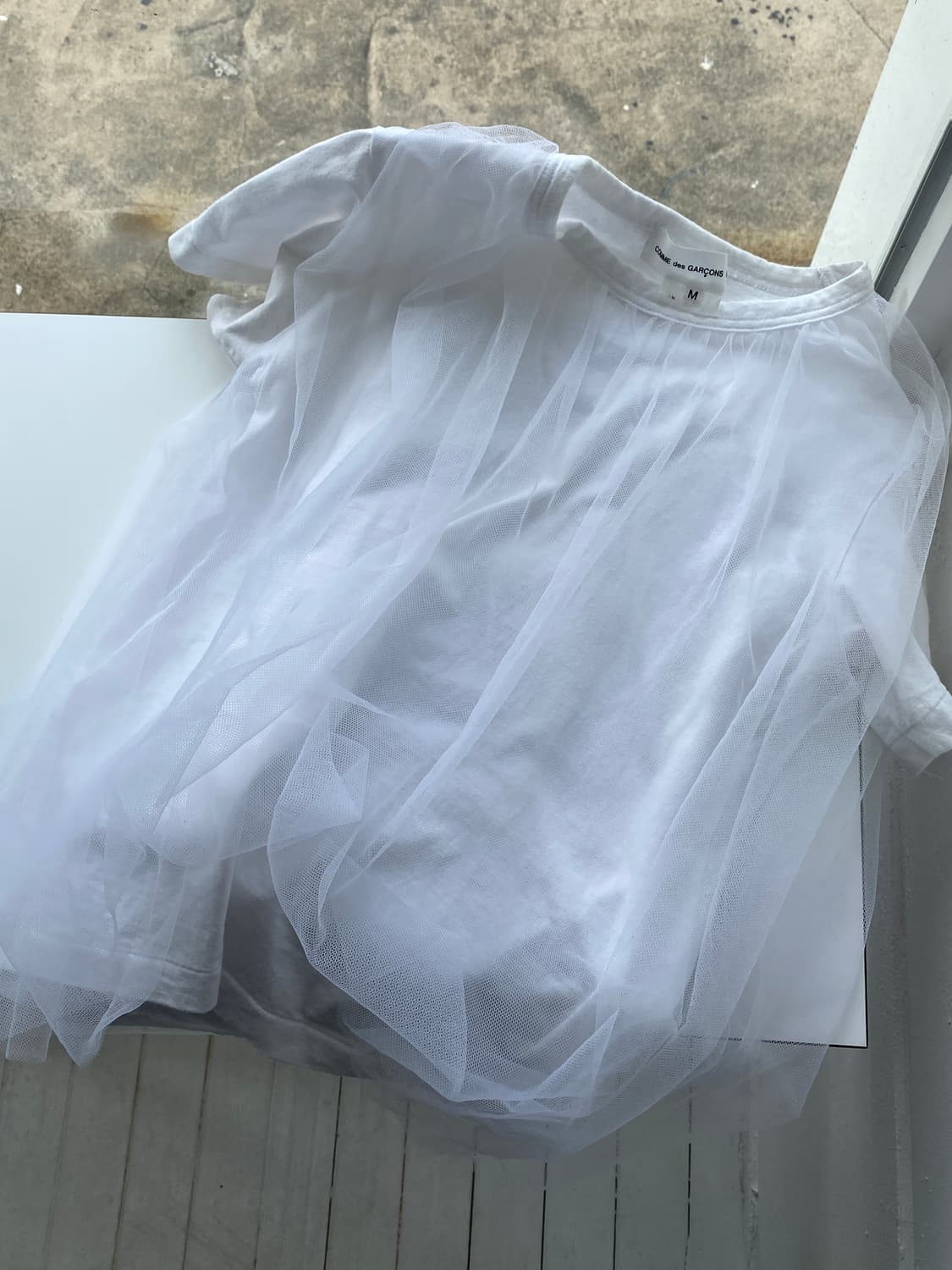 [Comme des garcons Girl] 튤 티셔츠 상품이미지2