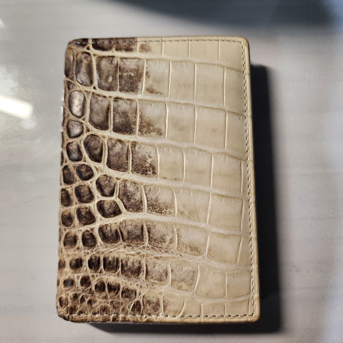 인치노토 악어 지갑(외피 악어가죽/내피 소가죽) 상품이미지2