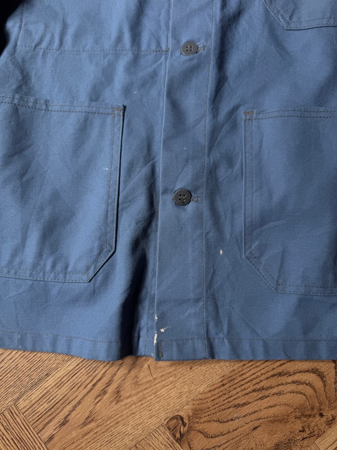 [L]Made in France 코발트블루 프렌치 워크 자켓 상품이미지4