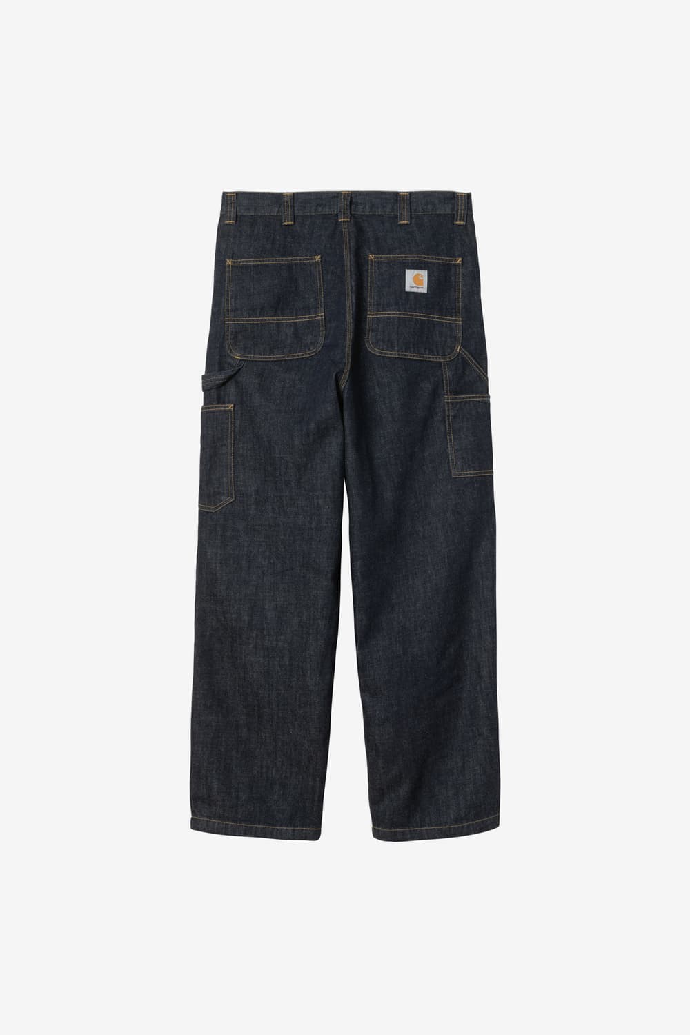 칼하트WIP OG 더블 니 팬츠 카마노 블루 린스드 S 상품이미지2