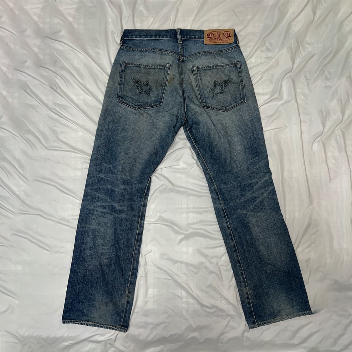 Bape 00s Vintage Denim Pants 상품이미지2