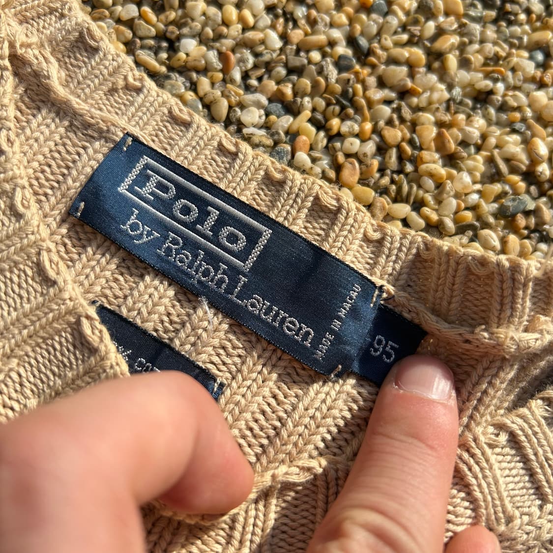 폴로 랄프로렌 브라운 니트 상품이미지4