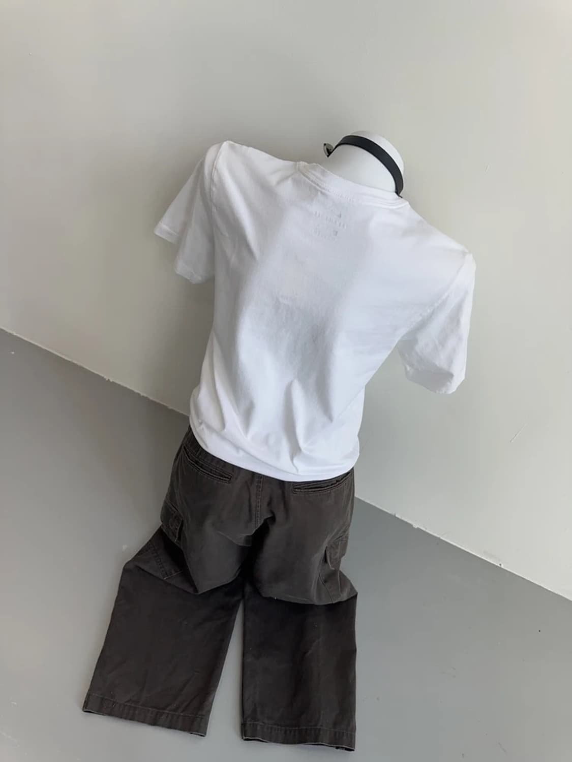나이키 화이트 시바견 프린팅 상품이미지2