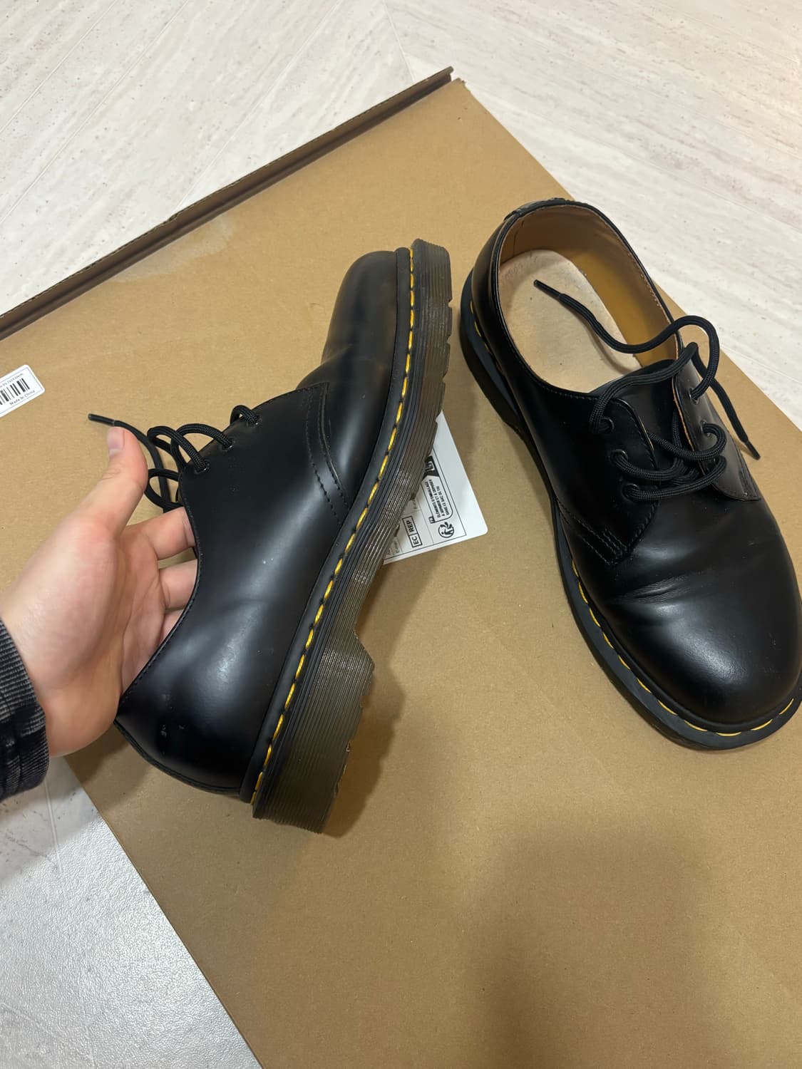 닥터마틴 1461 스무스 블랙 260 상품이미지2